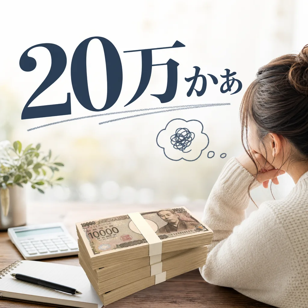 20万かぁ