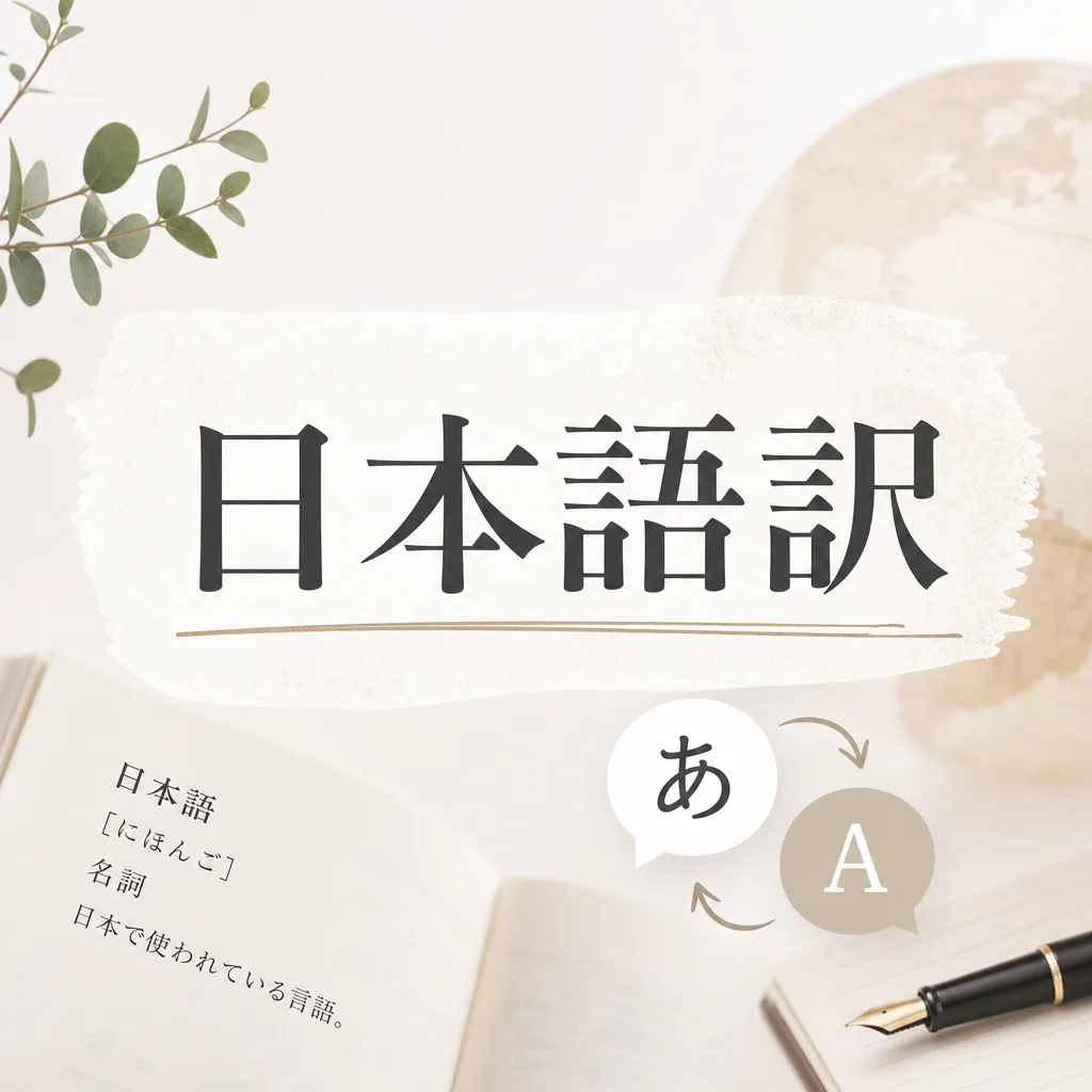 日本語訳