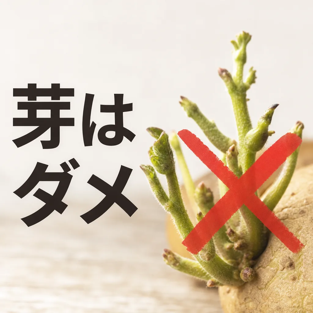 芽はダメ