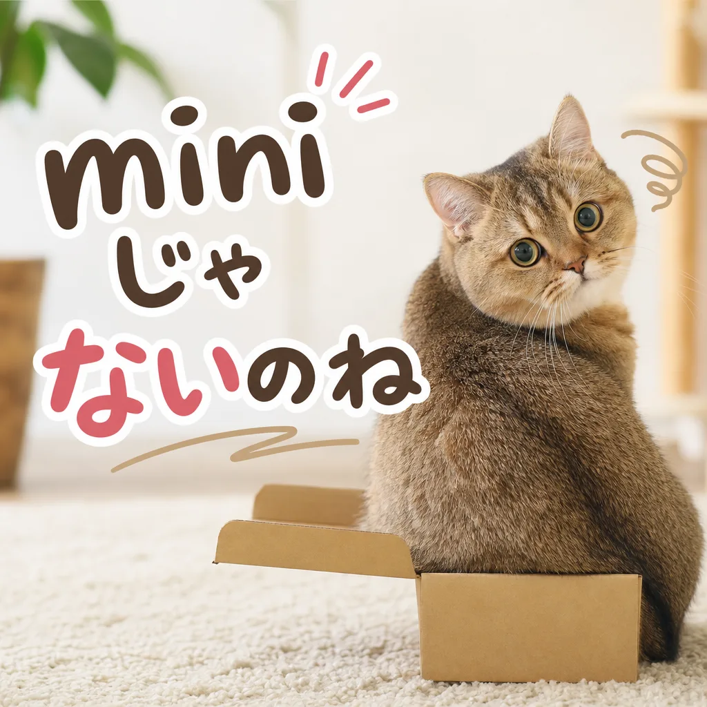 miniじゃないのね