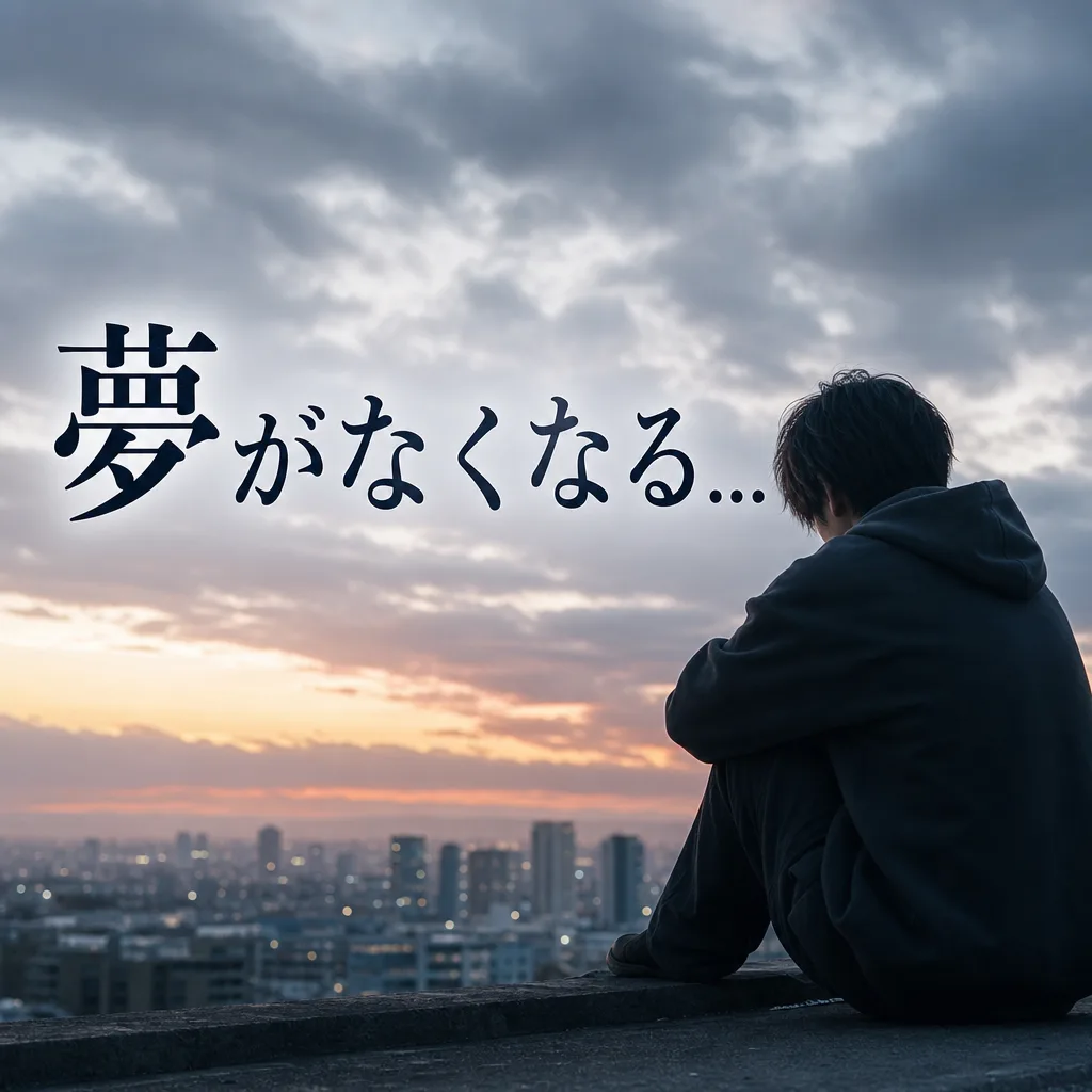 夢がなくなる...