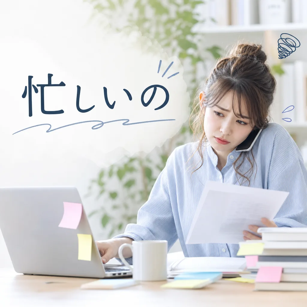 忙しいの