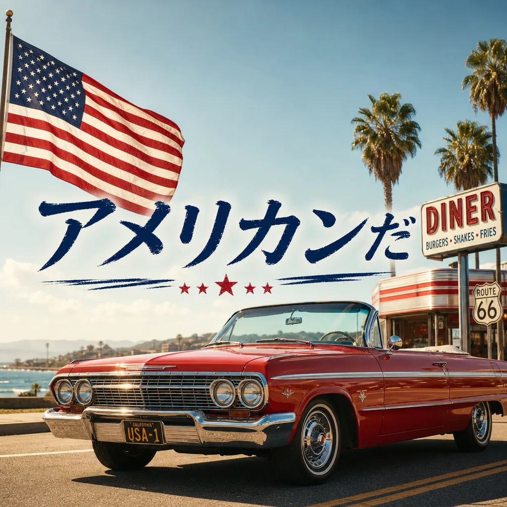 アメリカンだ