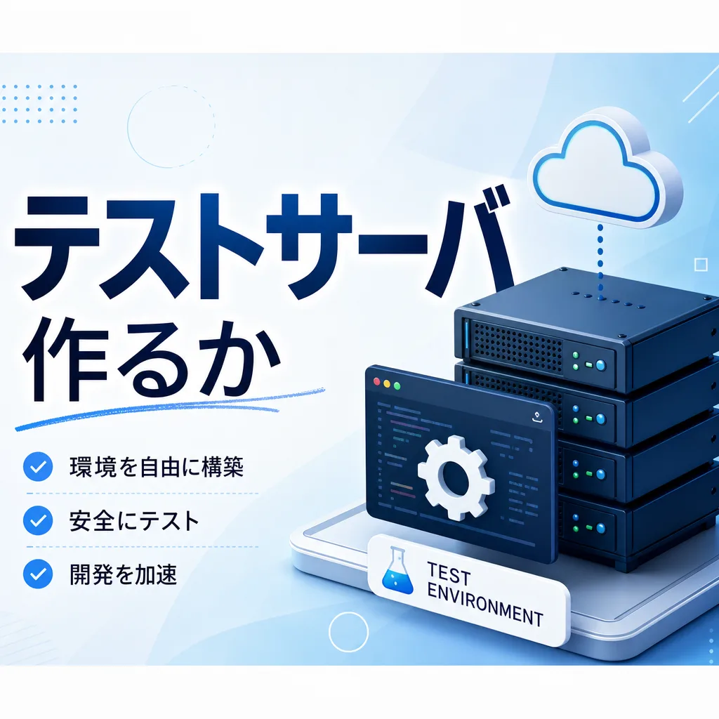 テストサーバ作るか
