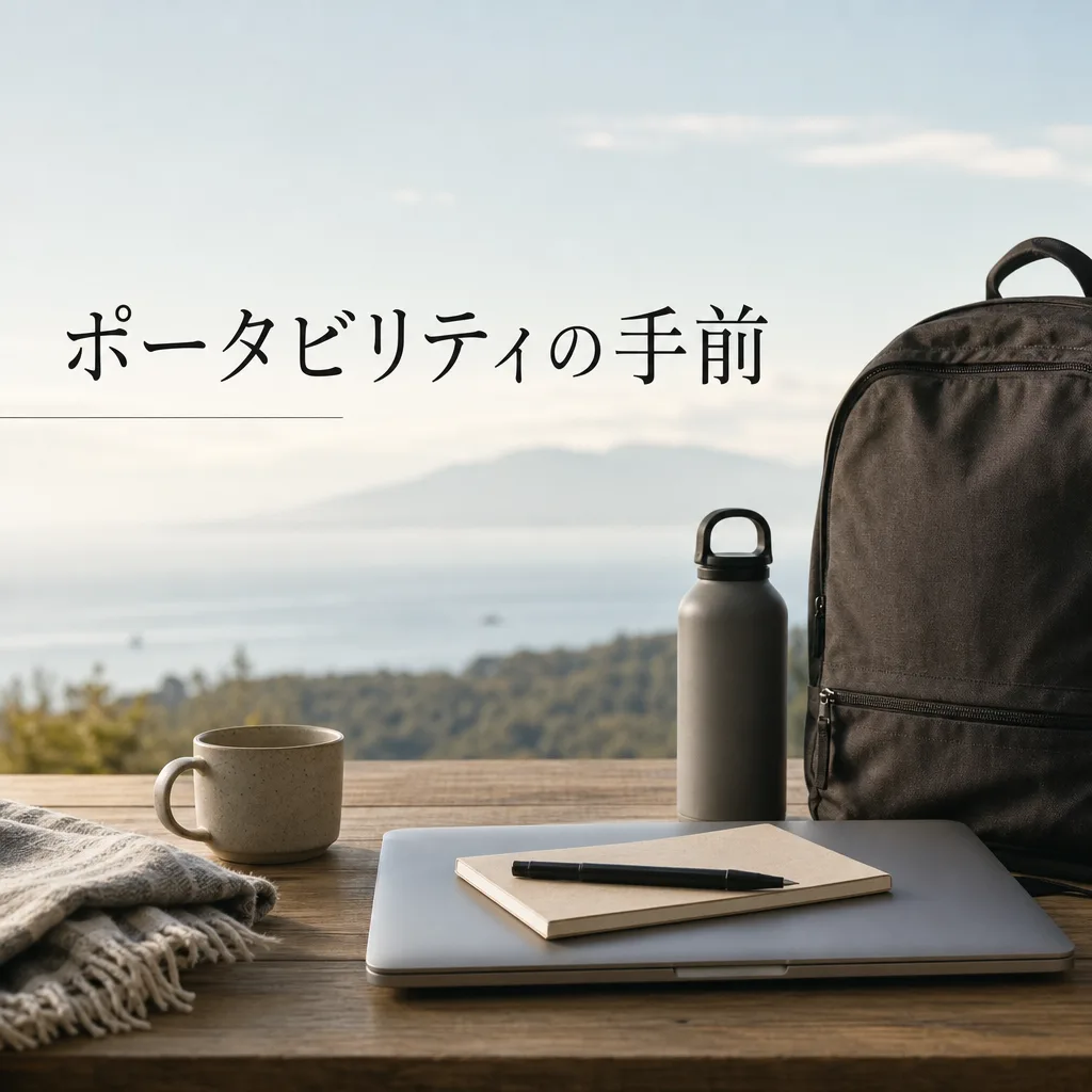 ポータビリティの手前