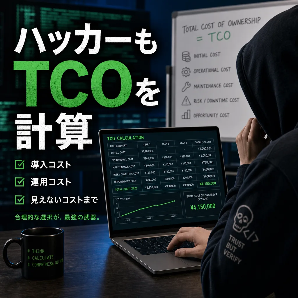 ハッカーもTCOを計算