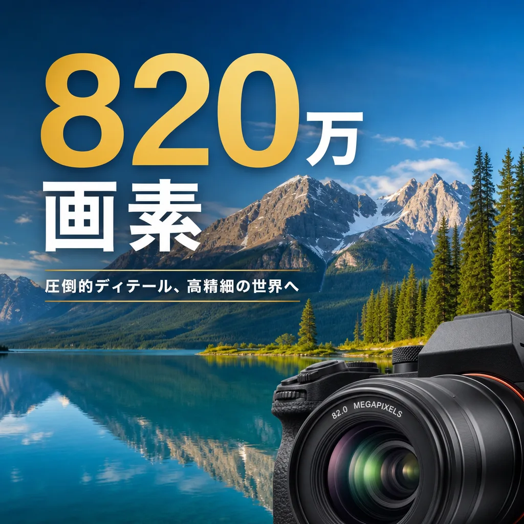 820万画素