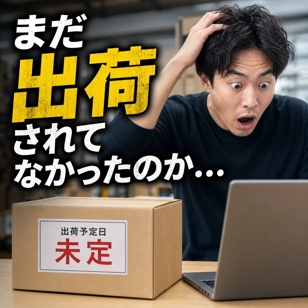 まだ出荷されてなかったのか...