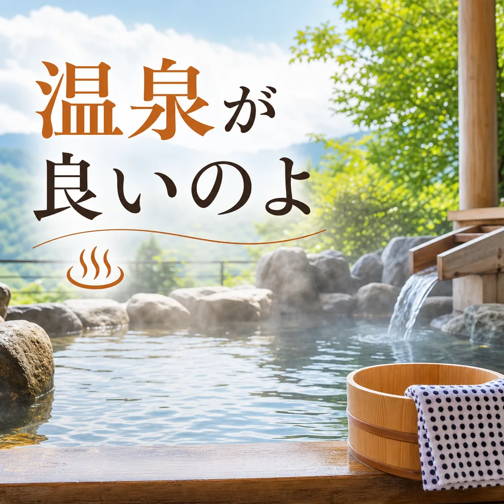 温泉が良いのよ