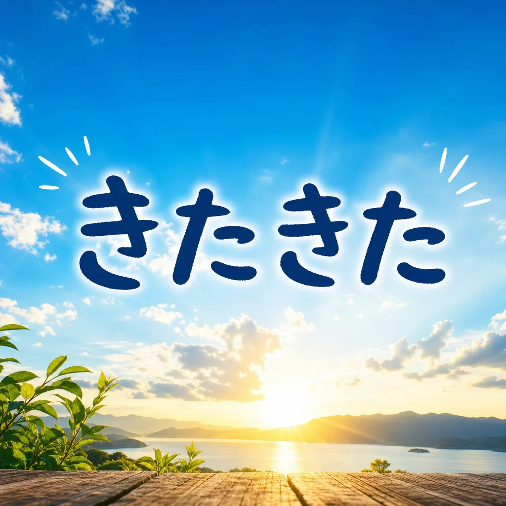 きたきた
