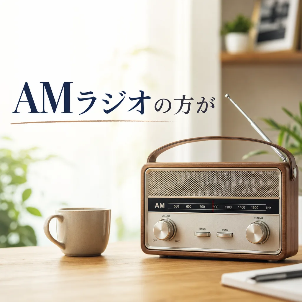AMラジオの方が