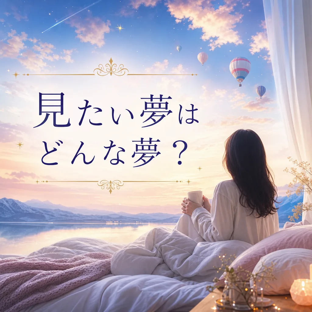 見たい夢はどんな夢？
