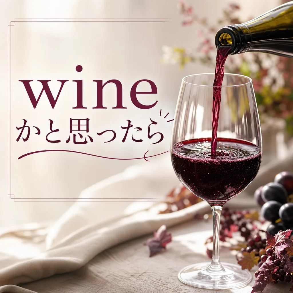 wineかと思ったら
