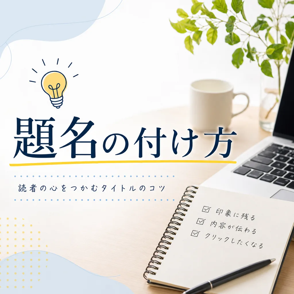 題名の付け方