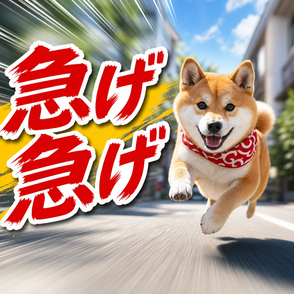 急げ急げ