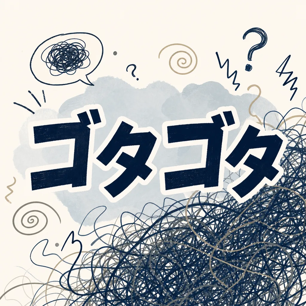 ゴタゴタ