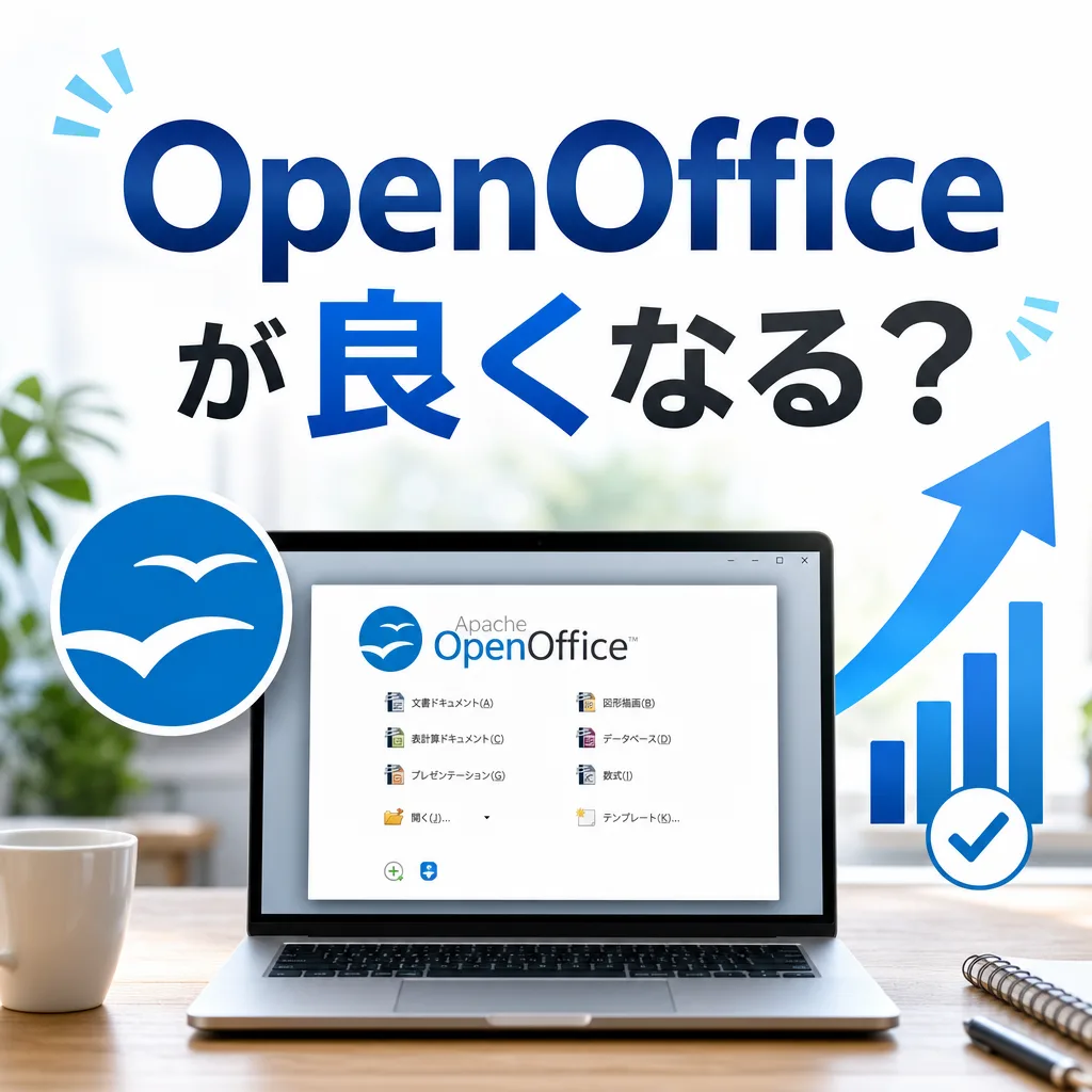 OpenOfficeが良くなる？