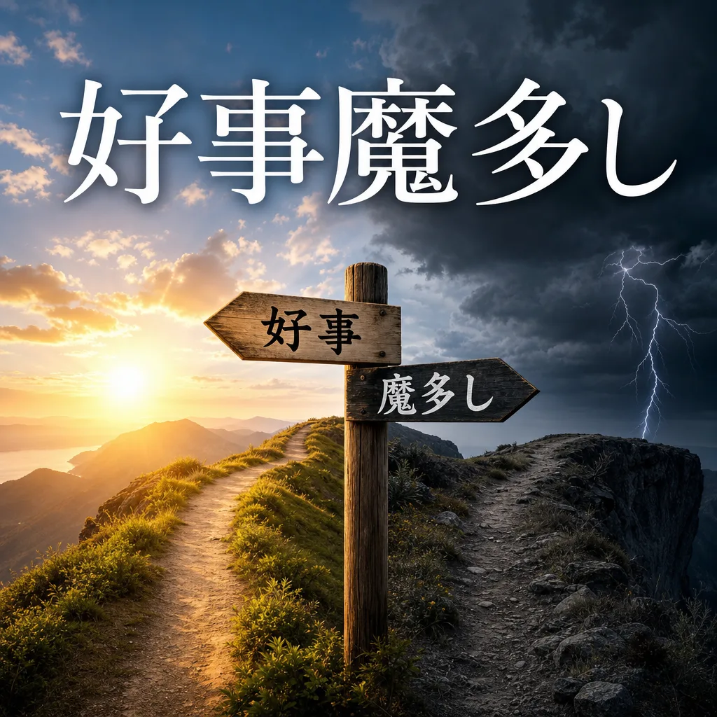 好事魔多し