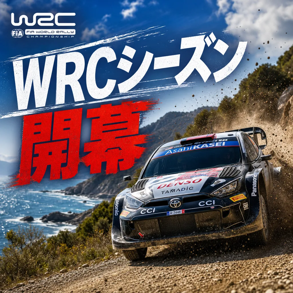 WRCシーズン開幕