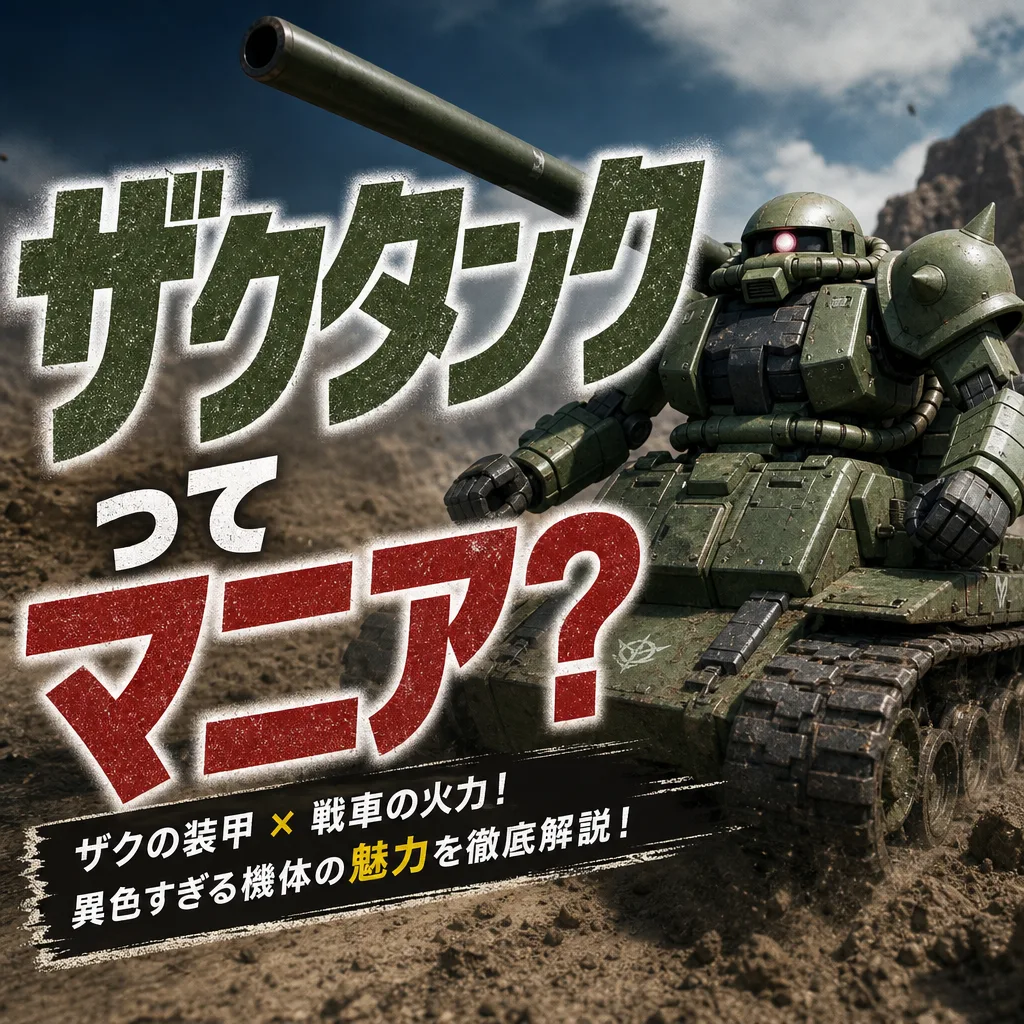 ザクタンクってマニア？