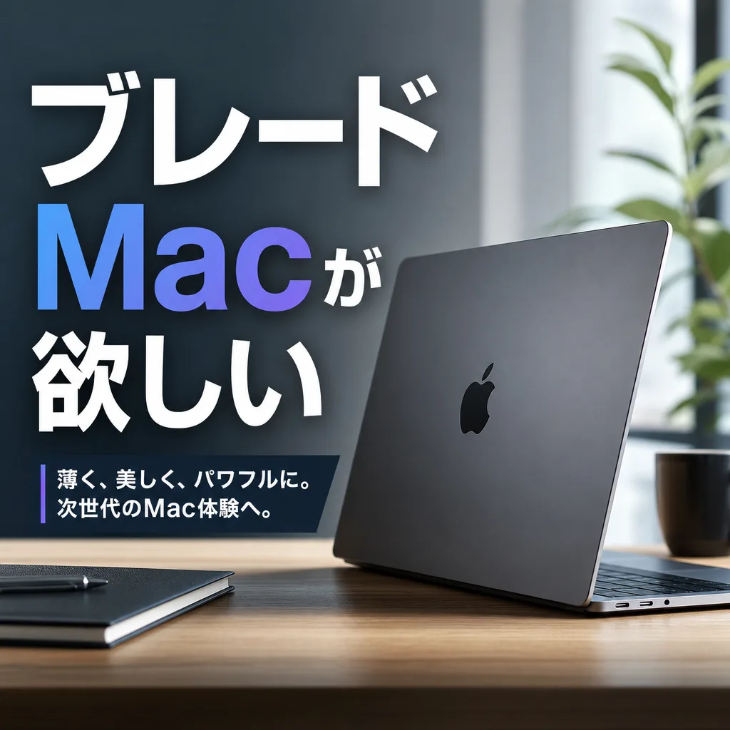 ブレードMacが欲しい