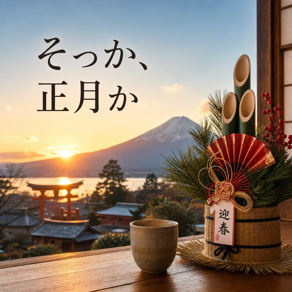 そっか、正月か