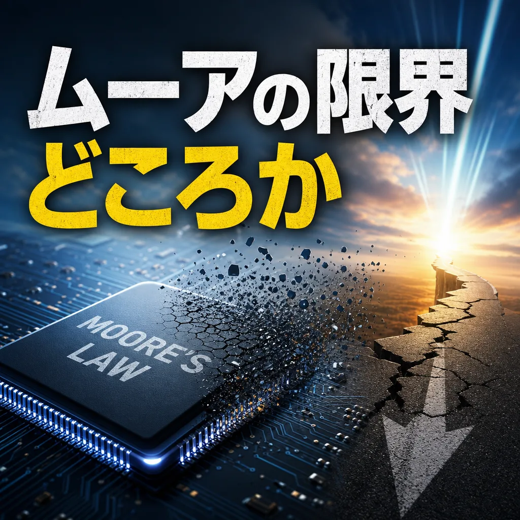 ムーアの限界どころか