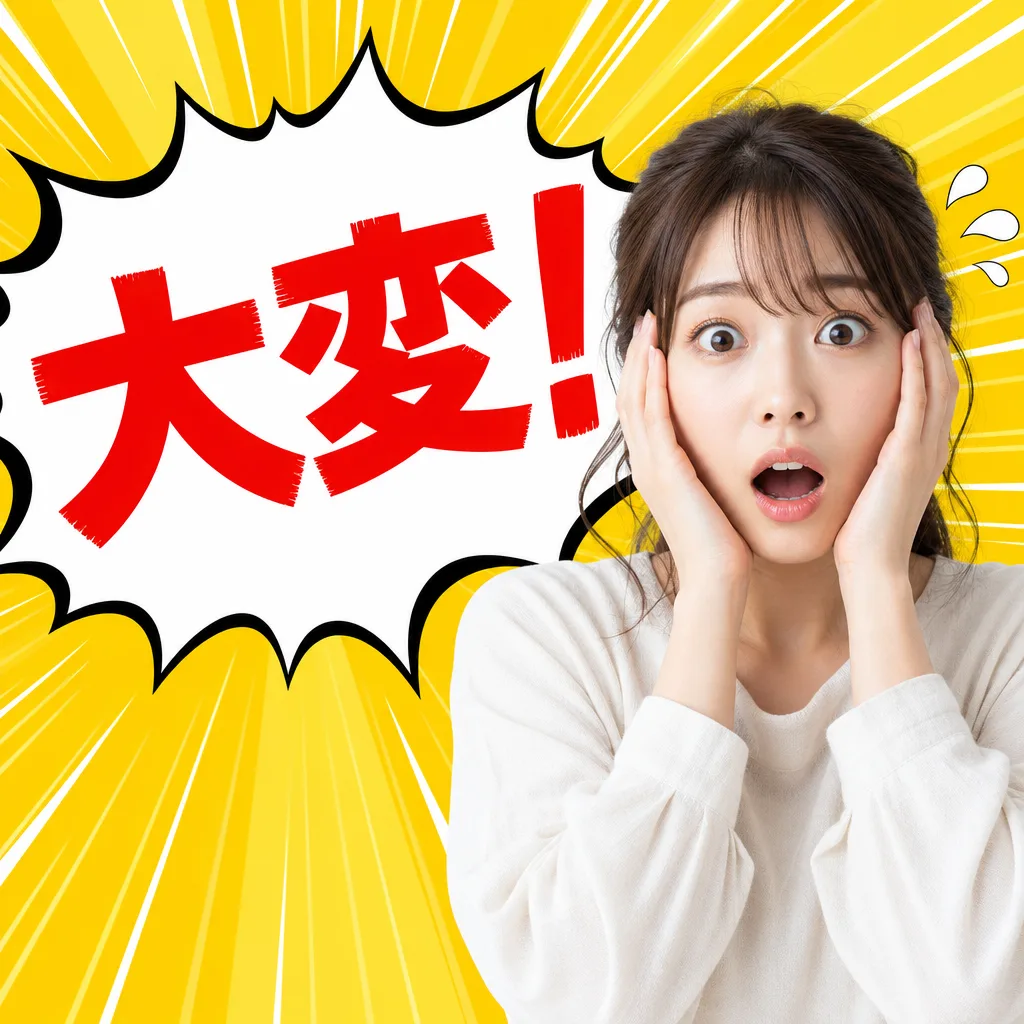 大変！