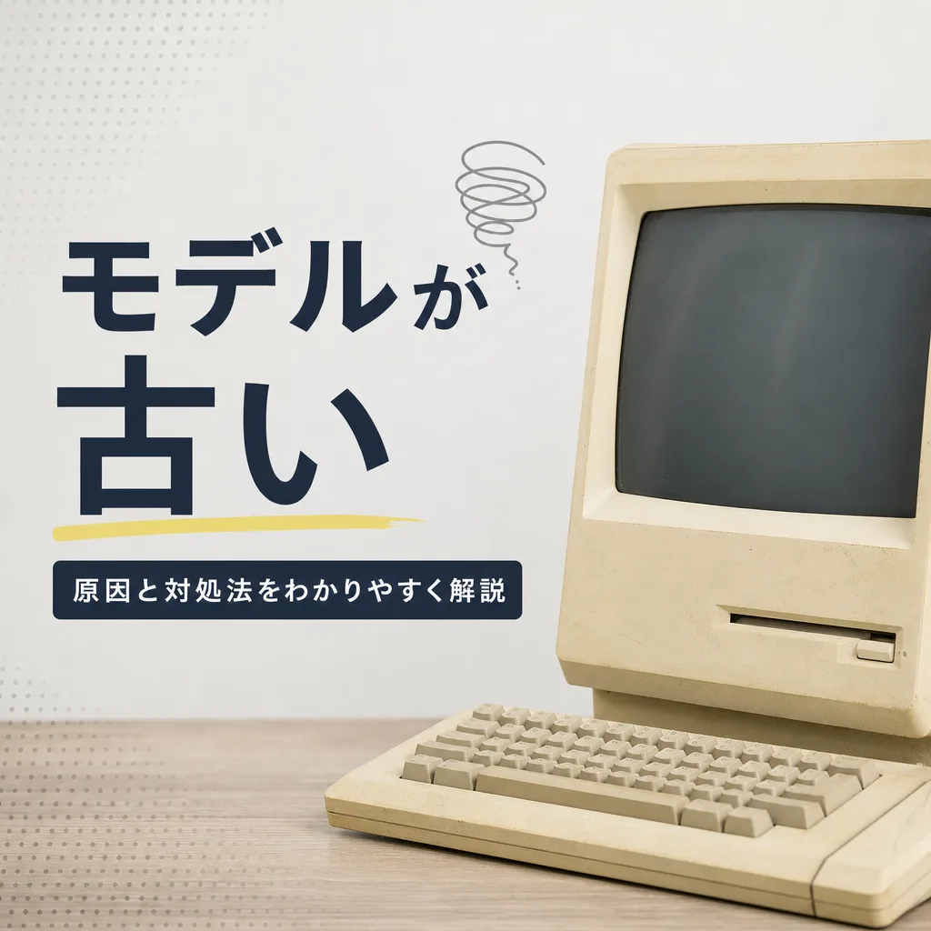 モデルが古い
