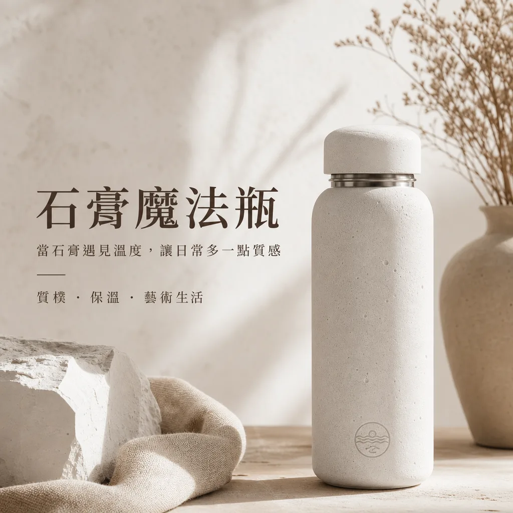 石膏魔法瓶