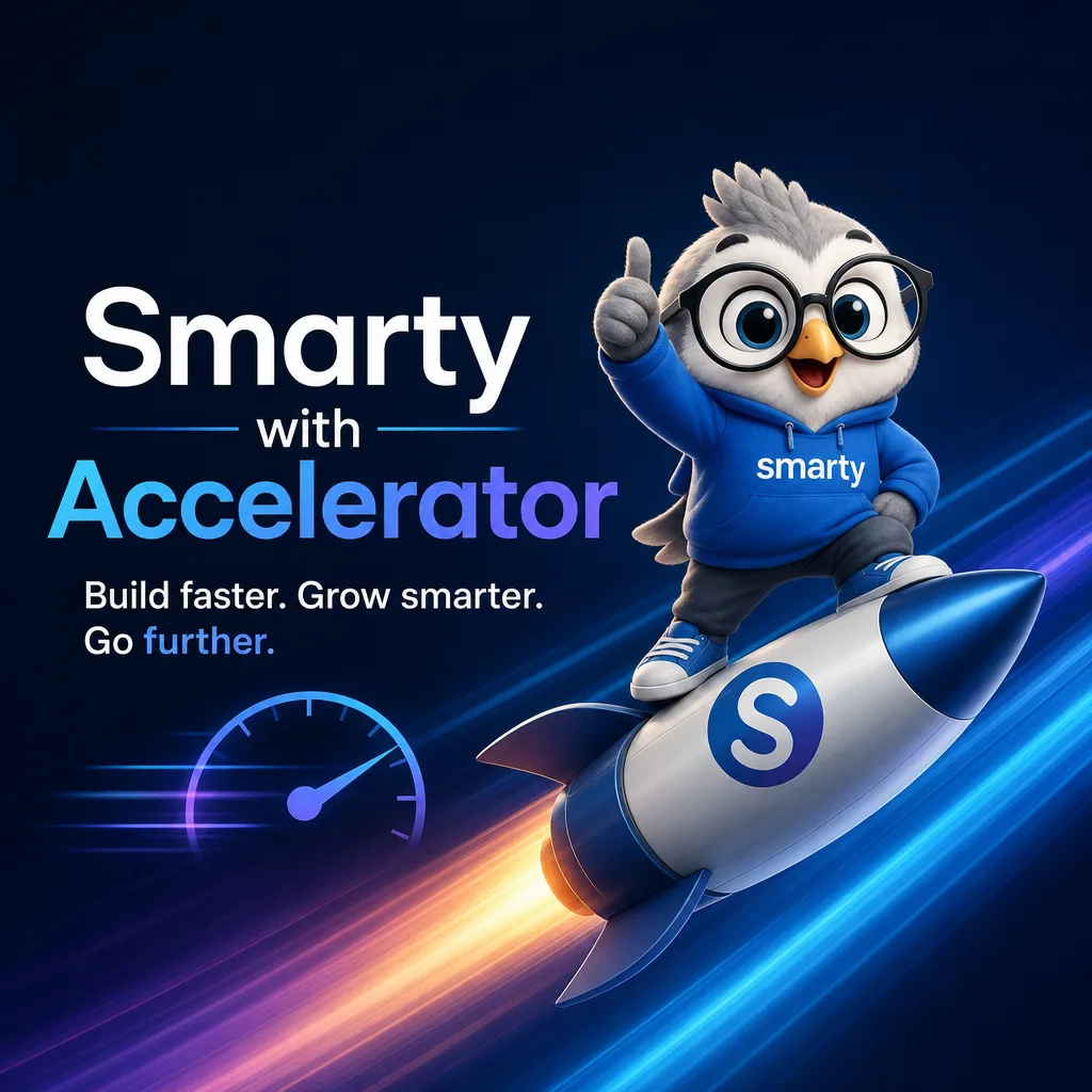 smarty with accelerator