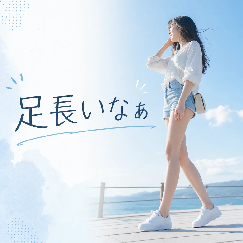 足長いなぁ