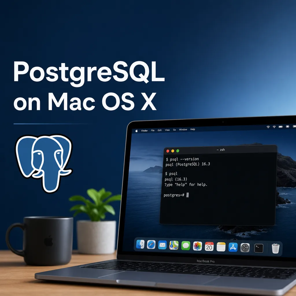 PostgreSQL on Mac OS X