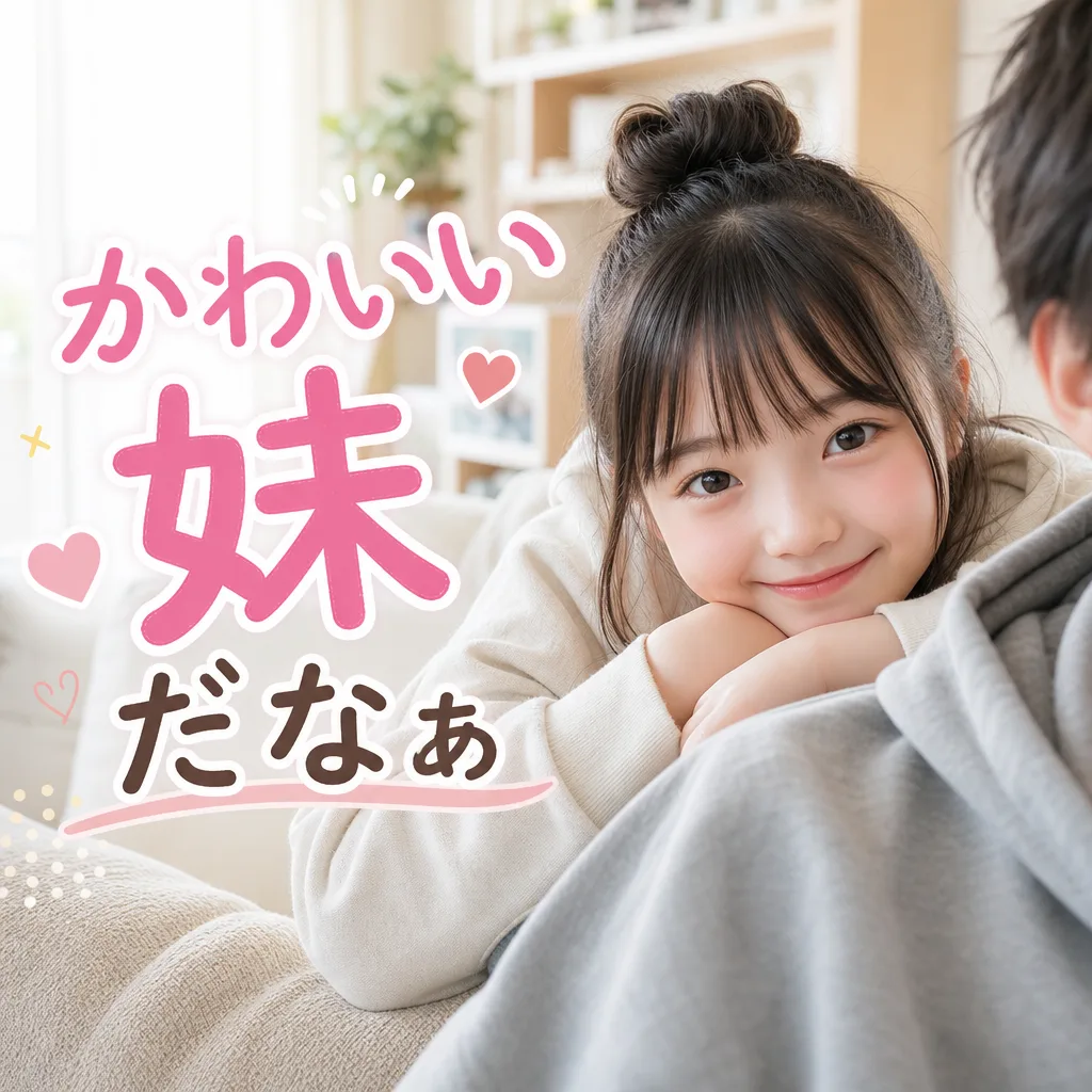 かわいい妹だなぁ