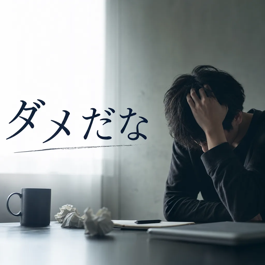 ダメだな