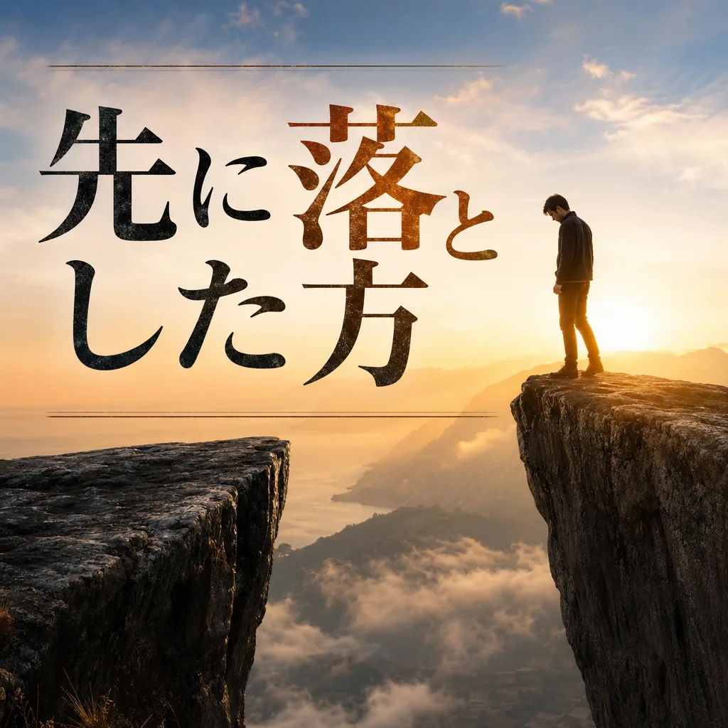 先に落とした方
