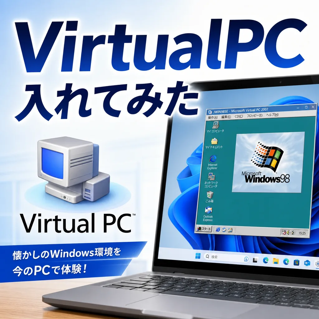 VirtualPC入れてみた