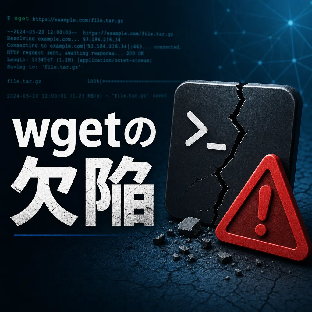 wgetの欠陥