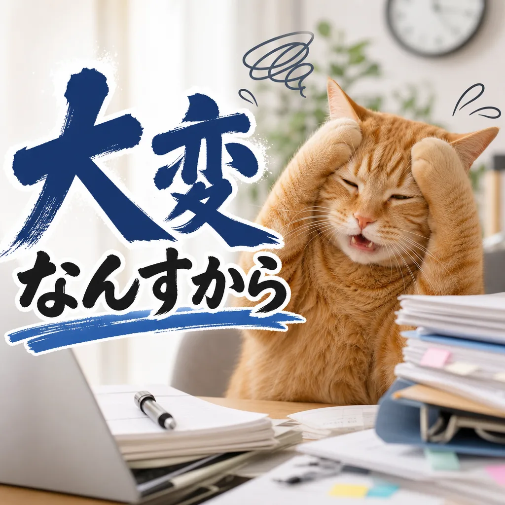 大変なんすから
