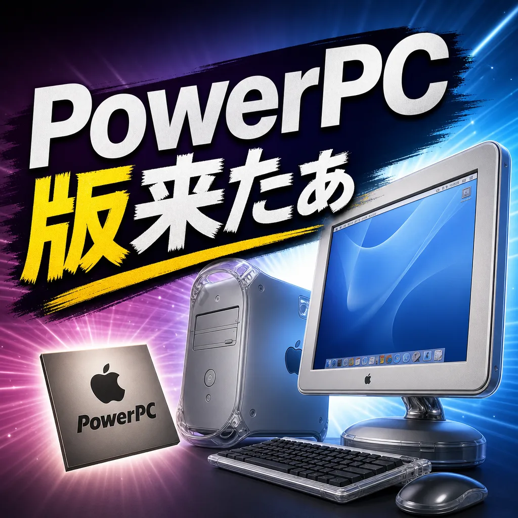 PowerPC版来たぁ