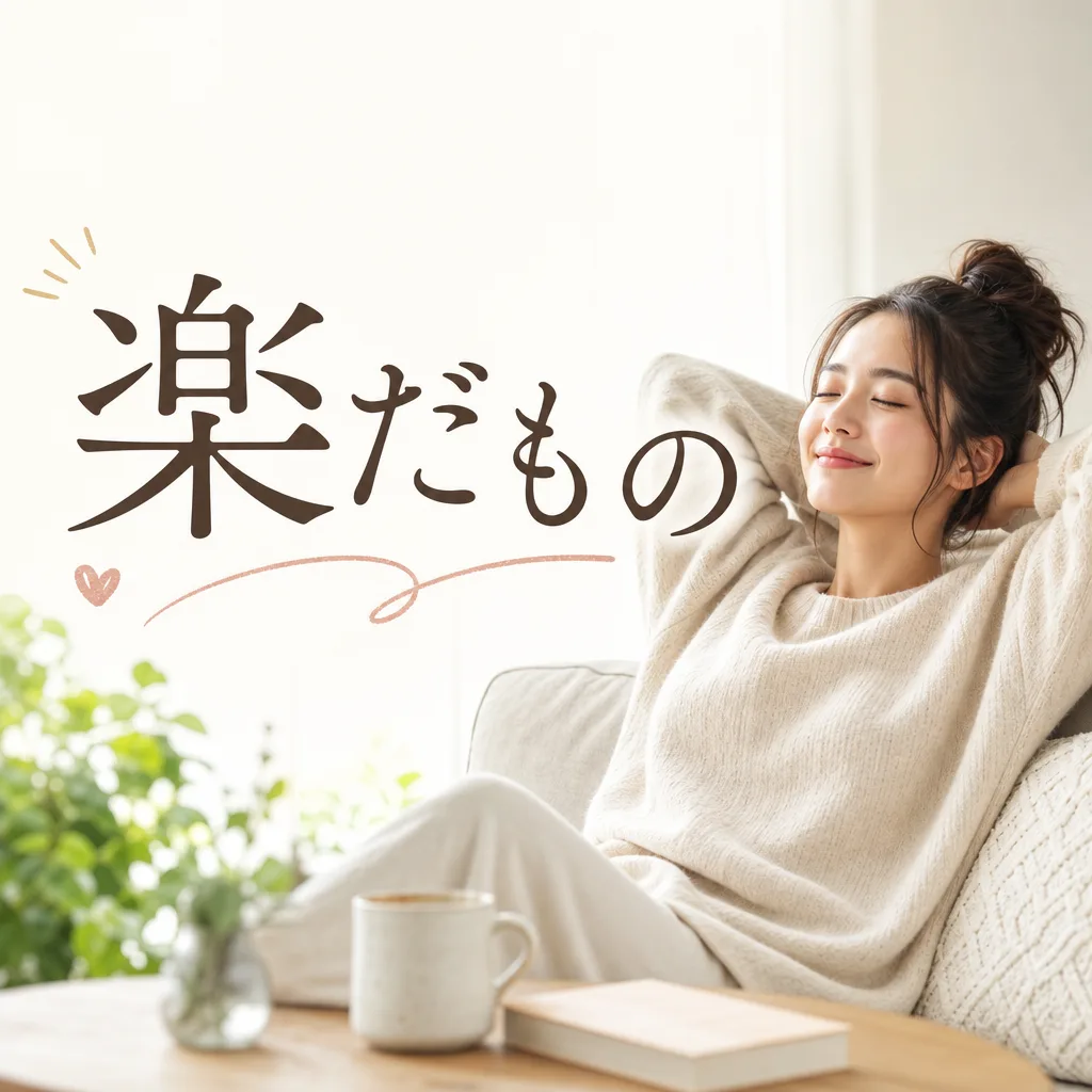 楽だもの