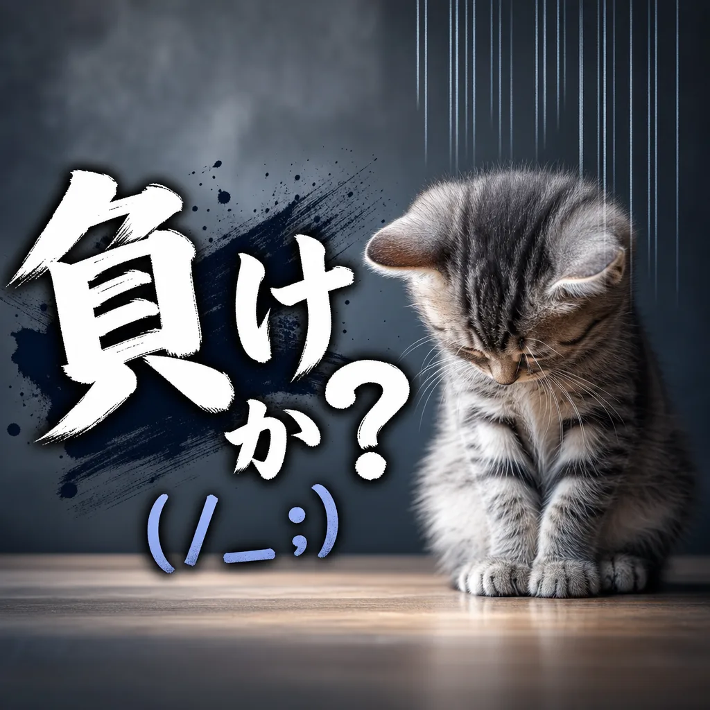 負けか？(/_;)