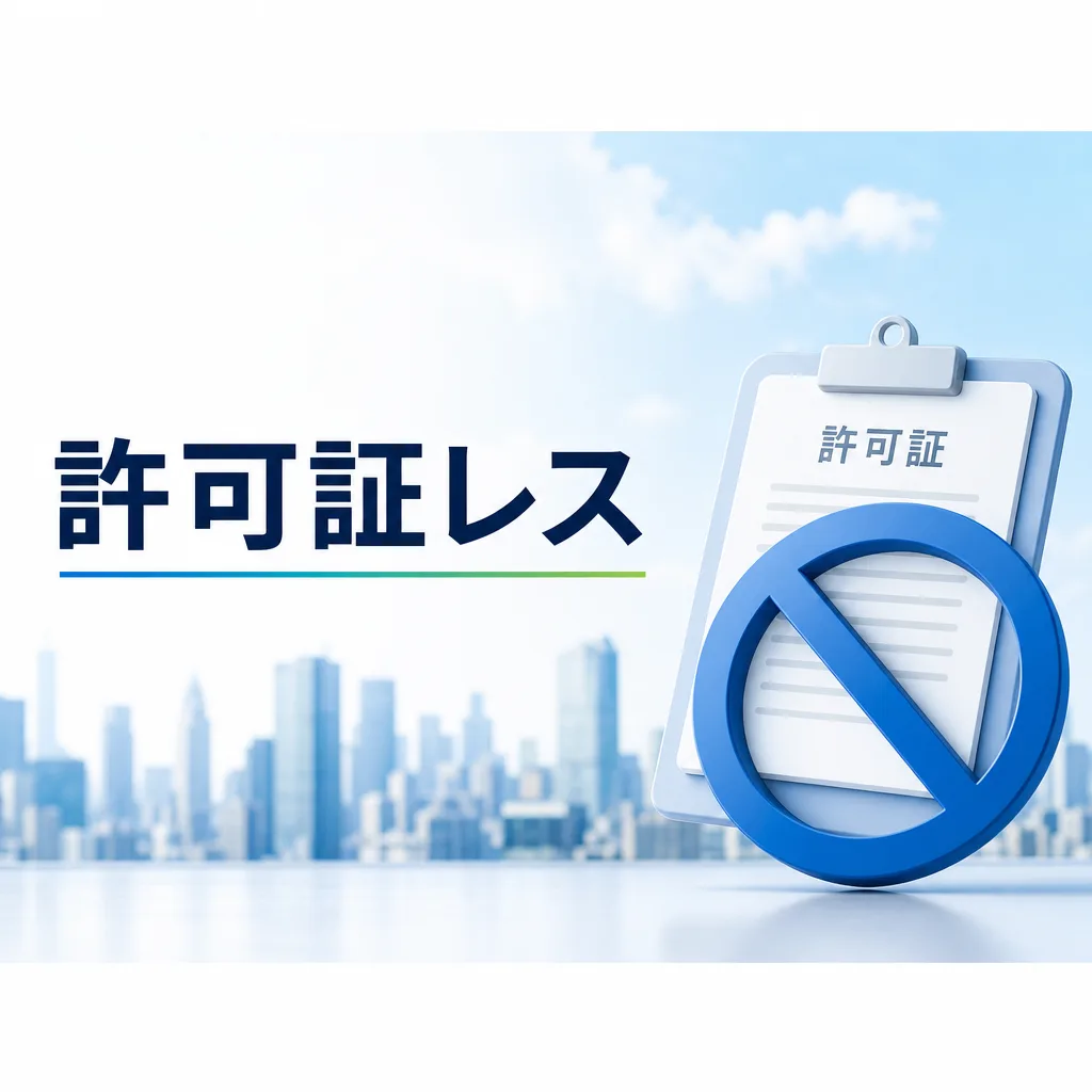 許可証レス