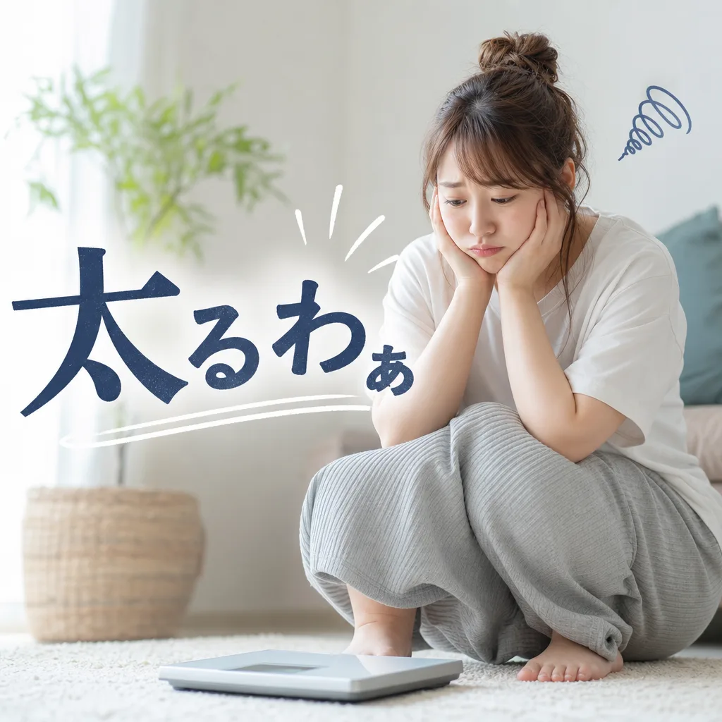 太るわぁ