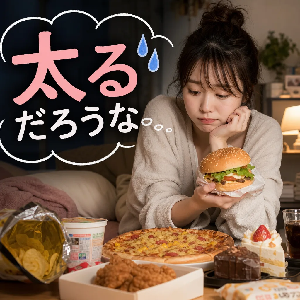 太るだろうな