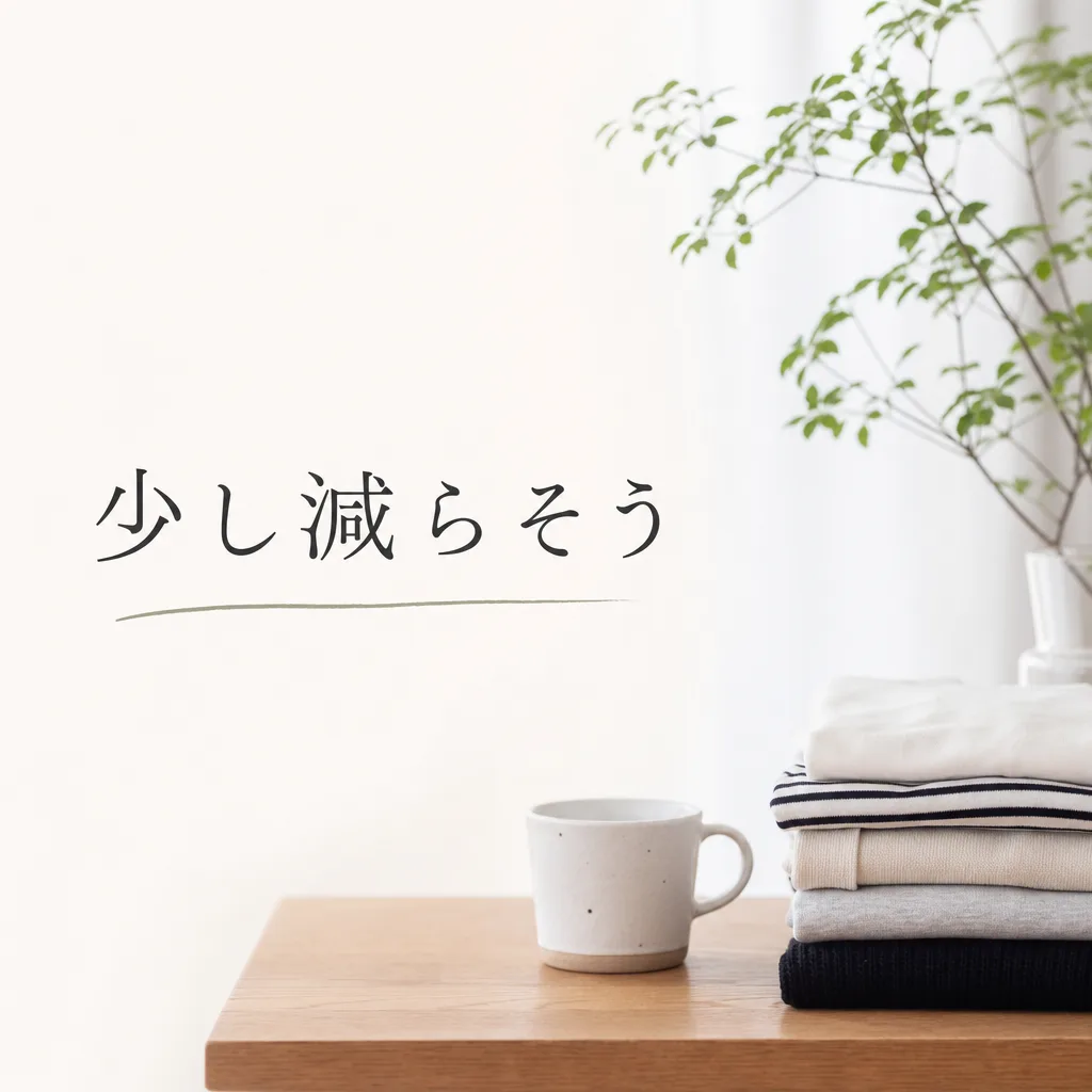 少し減らそう