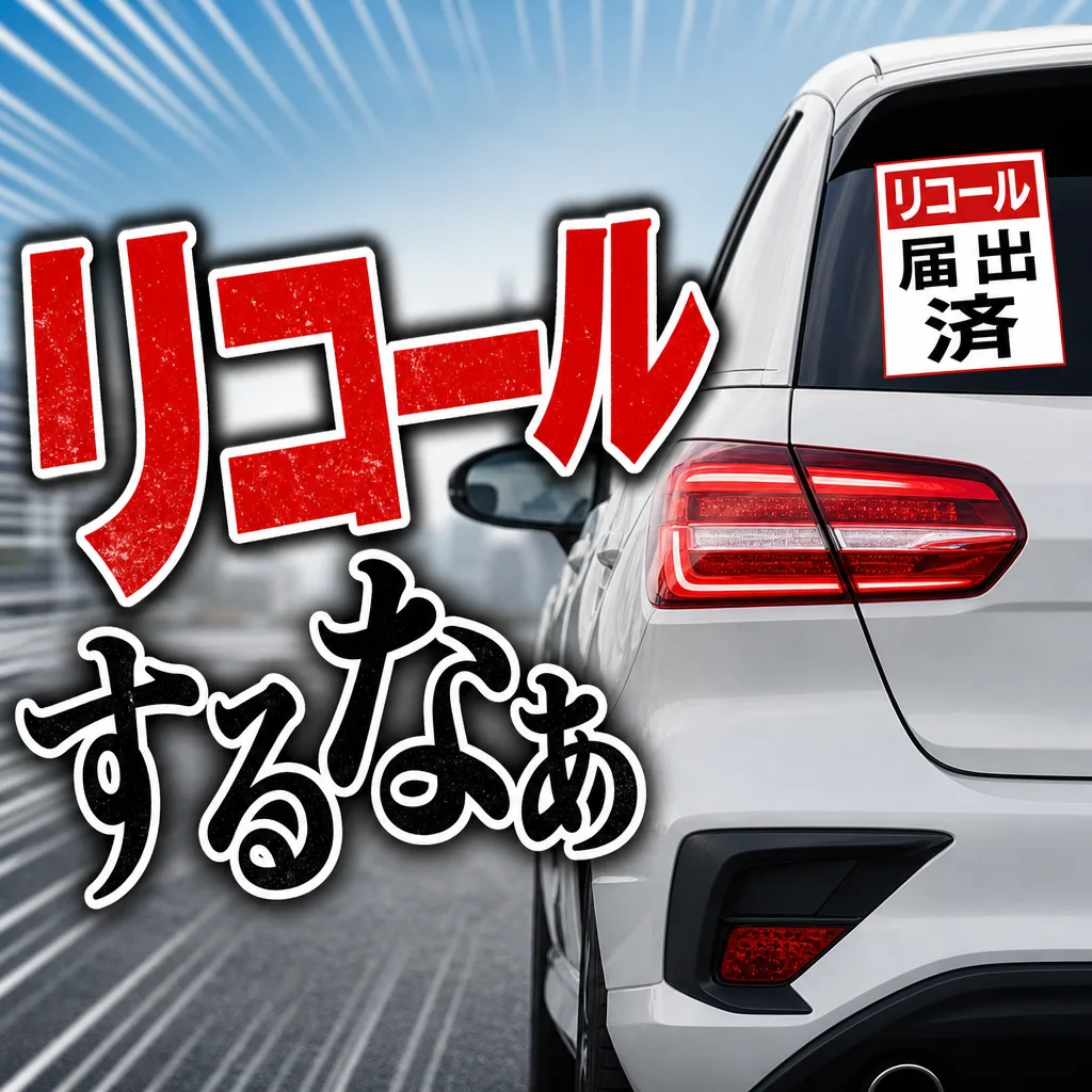 リコールするなぁ