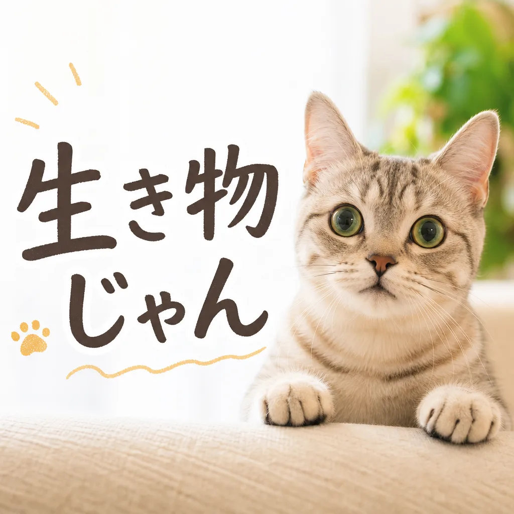生き物じゃん