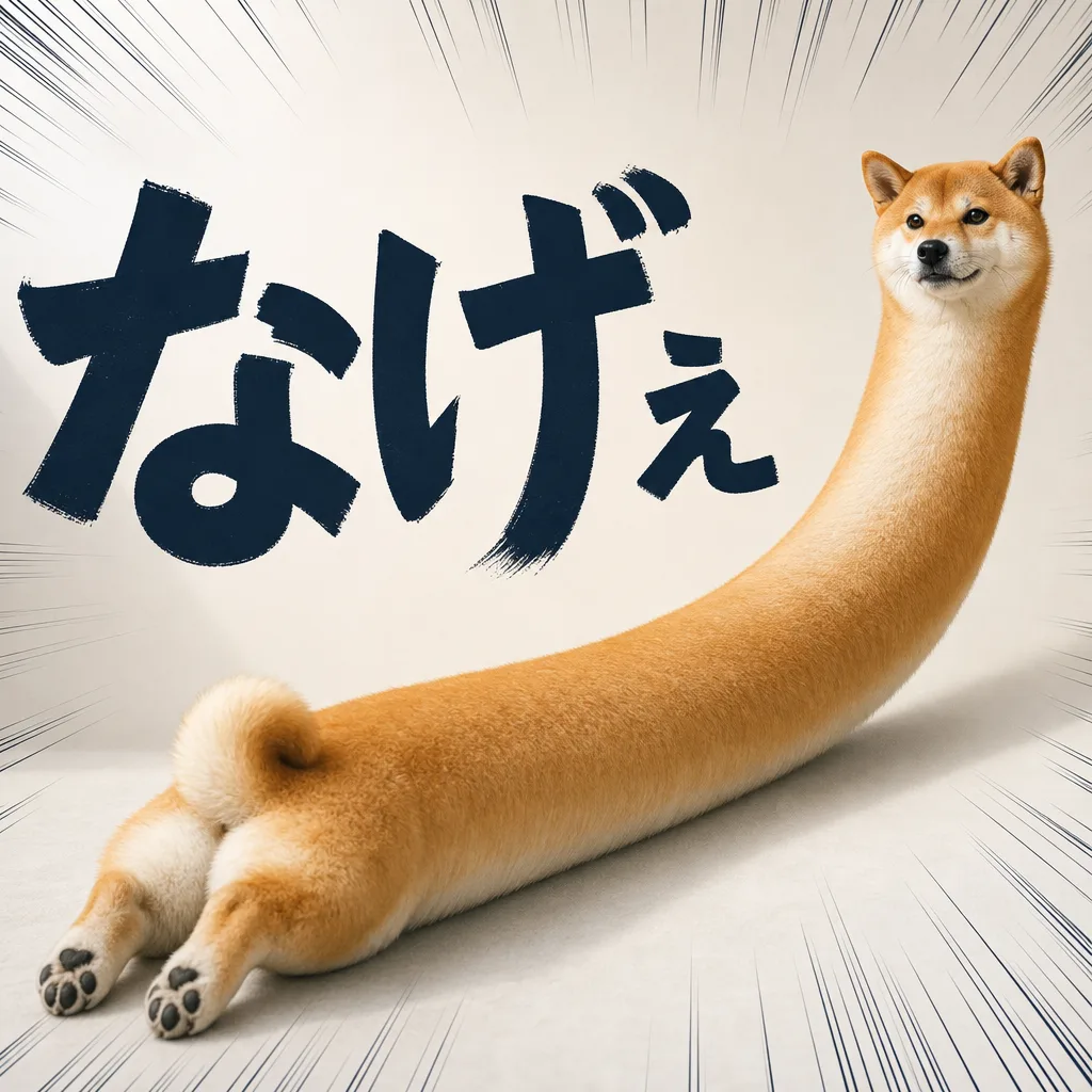 なげぇ