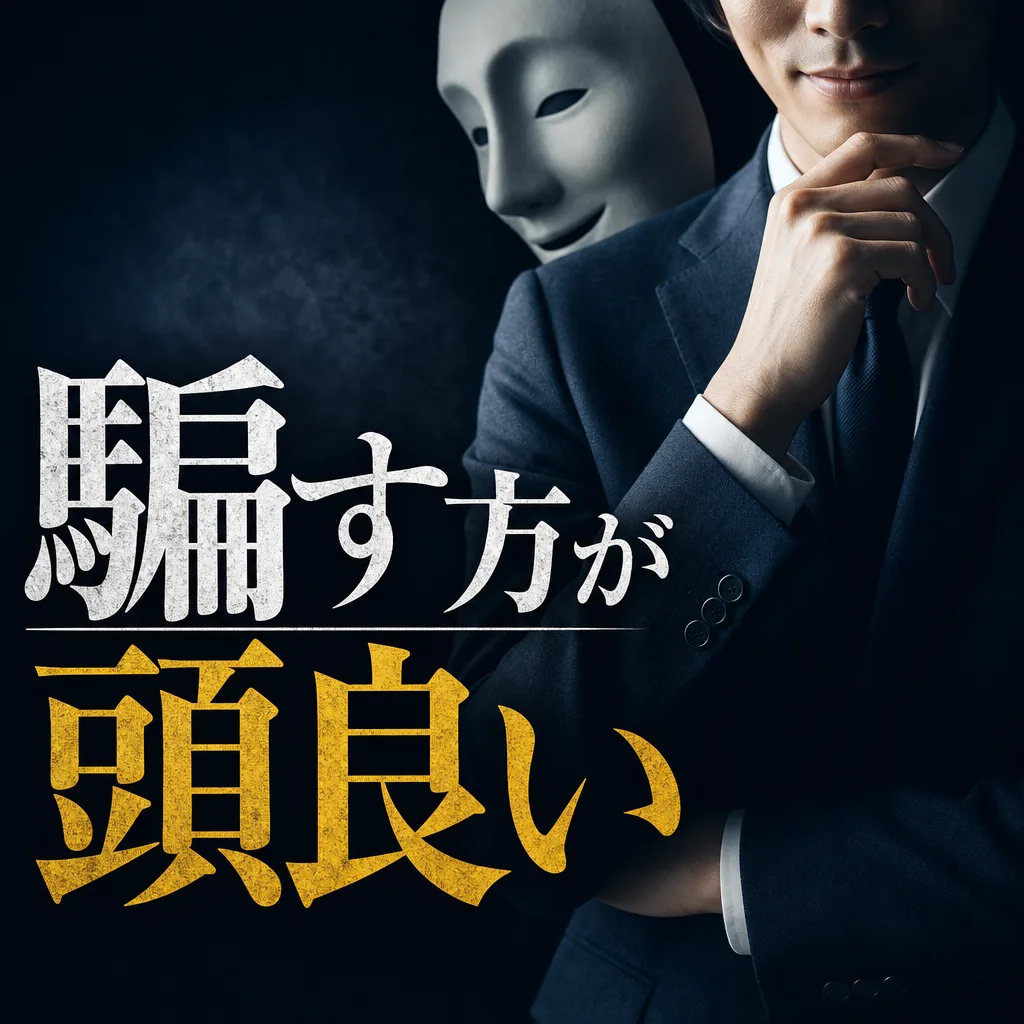 騙す方が頭良い